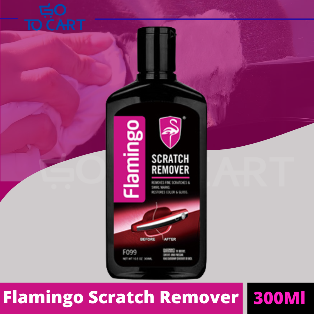 Flamingo Scratch Remover - 300Ml | Free microfiber towel included