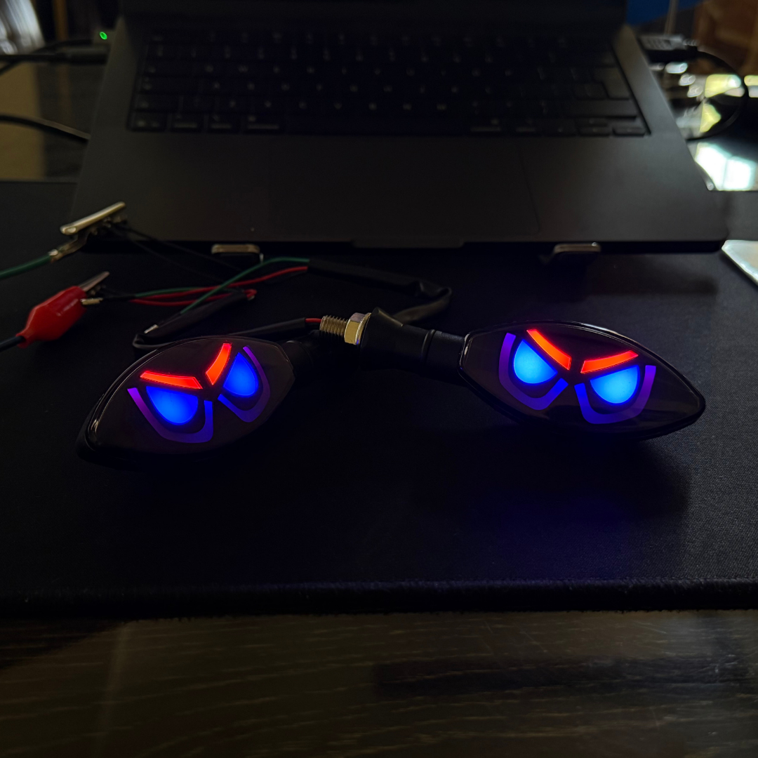 Owl EYE DRL Indicators for Bike | Set of 2