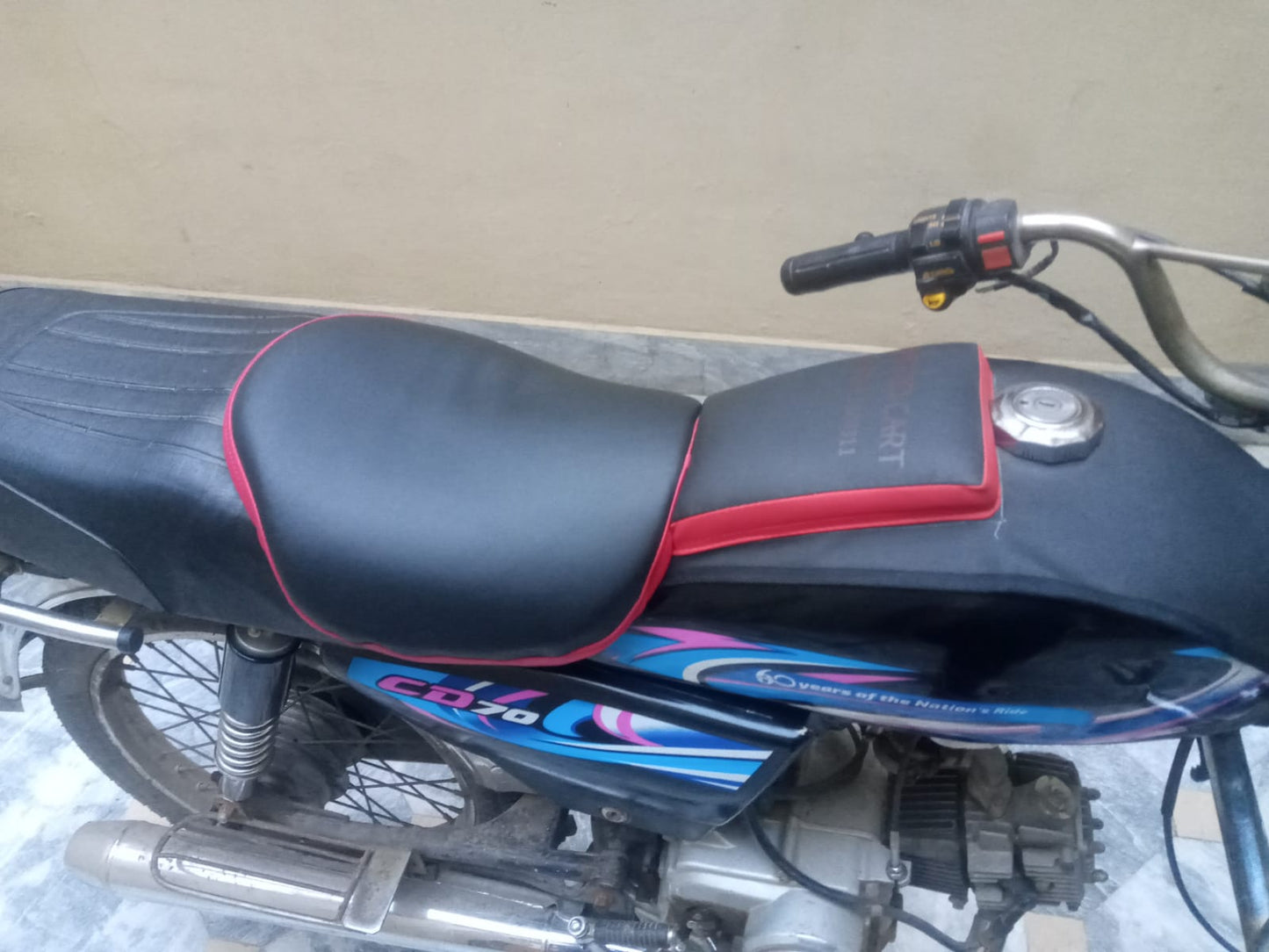 Seat + Tanki Cushion Combo for Bike