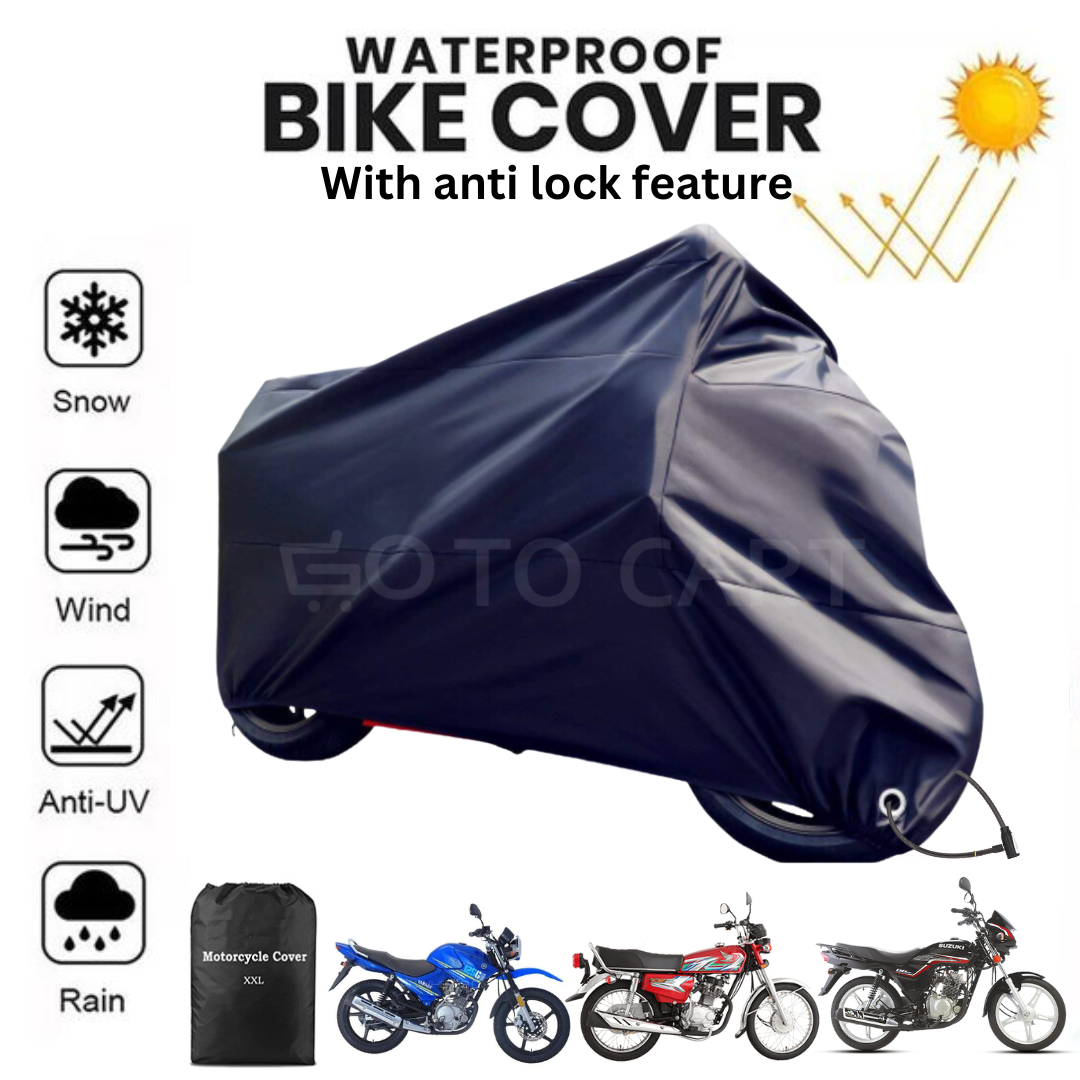 Waterproof Bike Top Cover Universal for all bikes Go To Cart