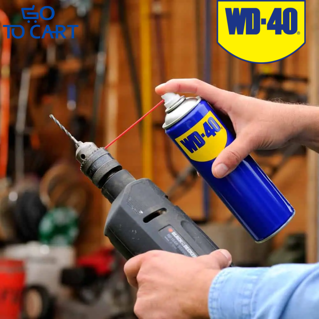 WD 40 Spray - 200ml - Rust Releasing Spray - Rust Removing