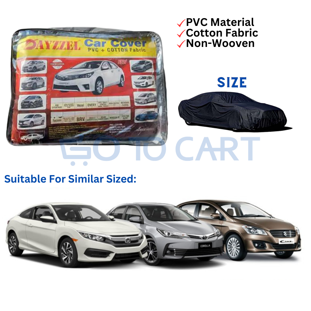 Top Cover Non Woven Luxury Sedan | PVC + Cotton