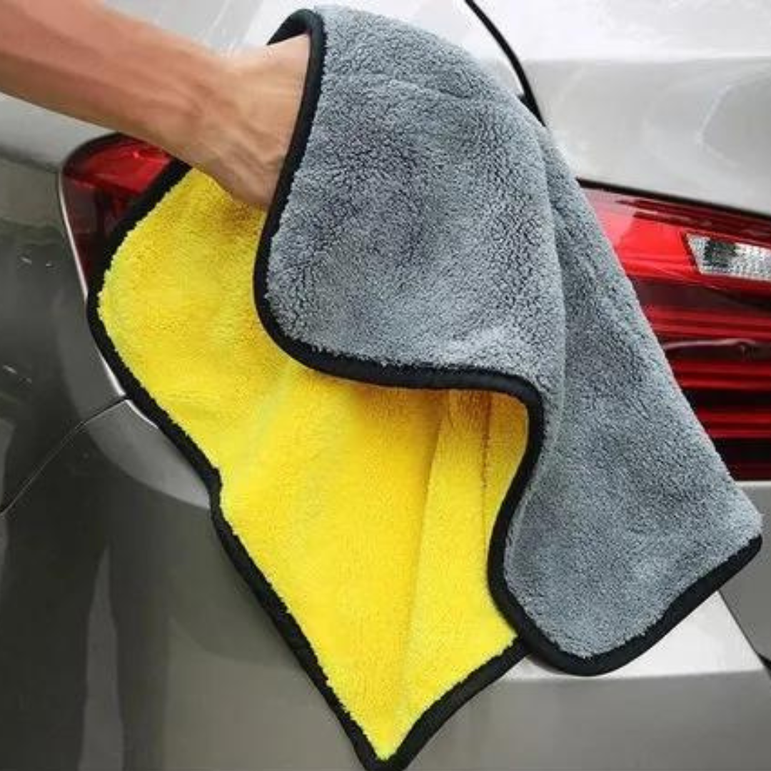 Microfiber Towel 2 Pieces / Double side Microfiber Cleaning cloth for Car