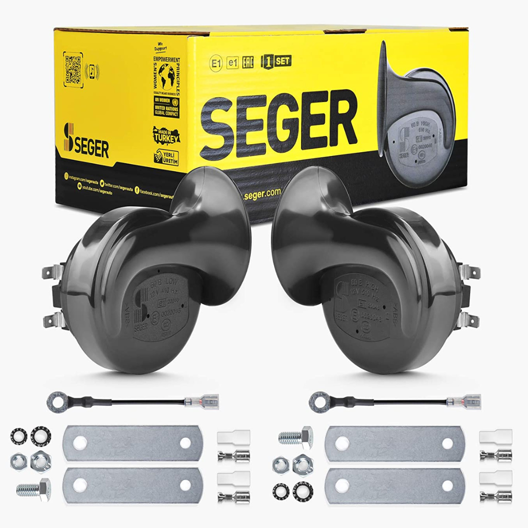 SEGER Snail Horn 12v High Quality Super Loud SEGER 60E Horn