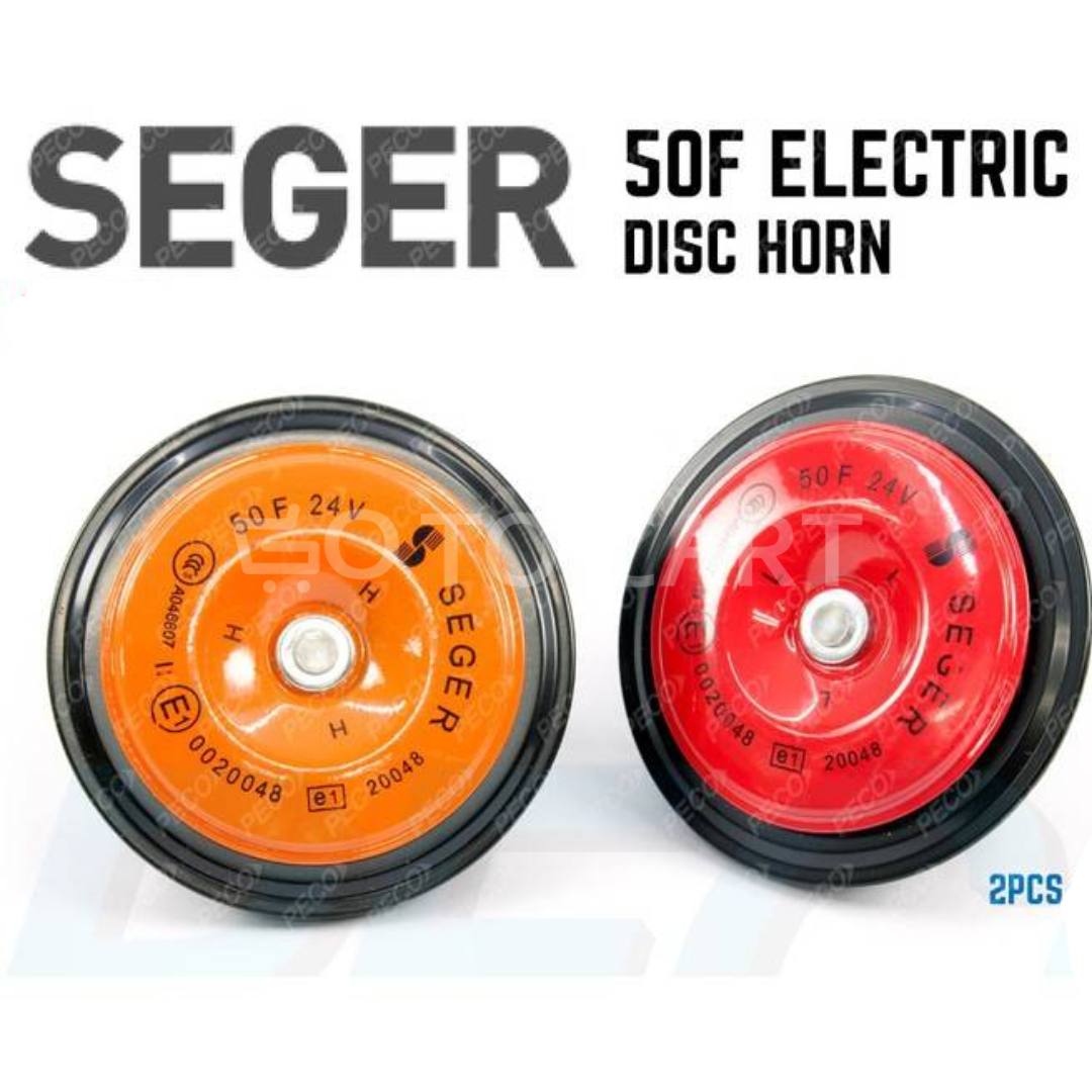 Seger Disc Horn - High Quality Original Imported Horn for Car, Bike | Seger Horn 50F