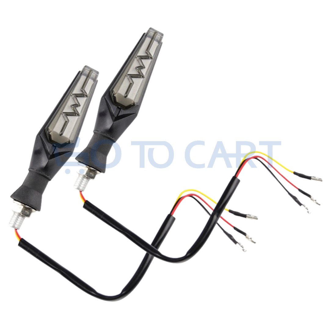 Heart Beat DRL Indicators for Bike | Set of 2