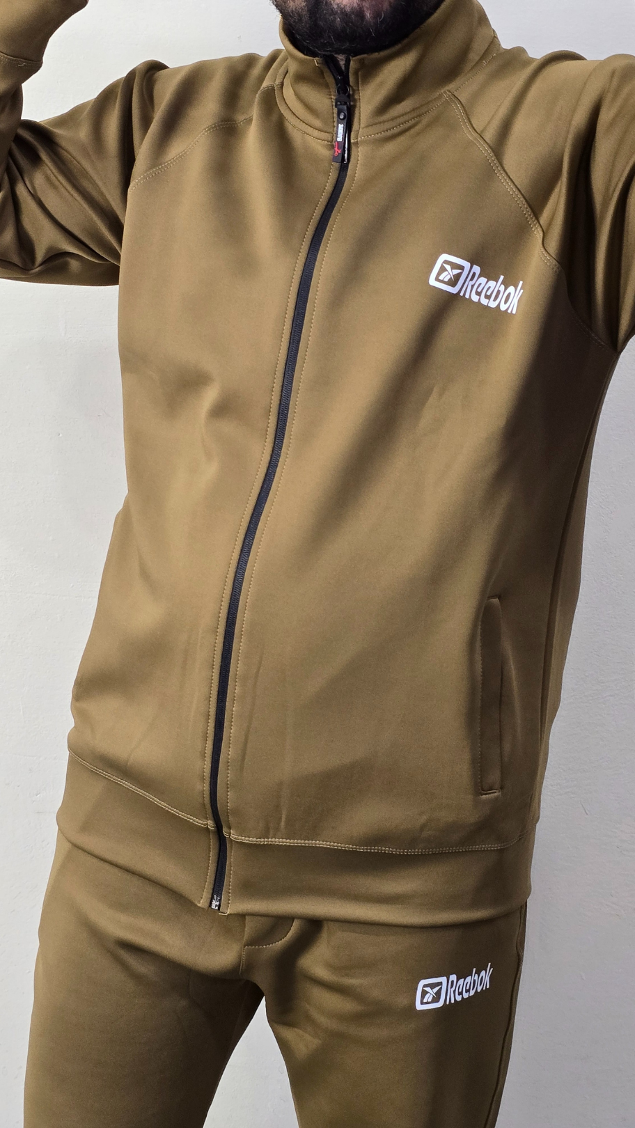 Premium Tracksuit Export Quality - Mustard brown