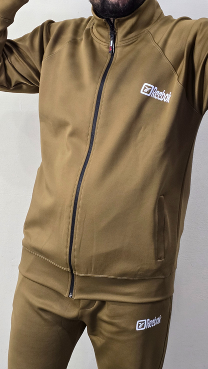 Premium Tracksuit Export Quality - Mustard brown