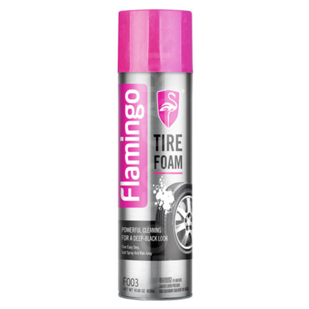 Flamingo Tire Foam | 650ml | Tyre Cleaner