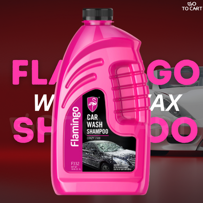 Flamingo Car Shampoo 2 Liters | Wash & Wax Shampoo