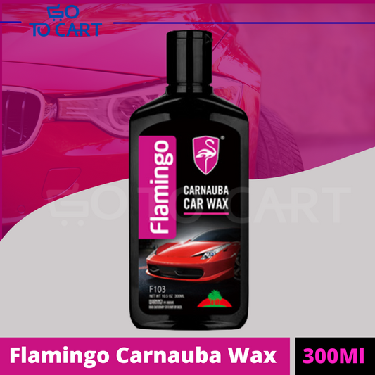 Flamingo Carnauba Car Wax - 300Ml