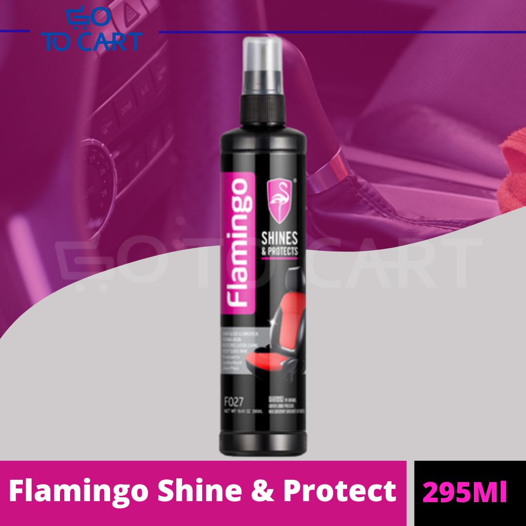 Flamingo Shine & Protect Spray 295ml | Car Interior Cleaner