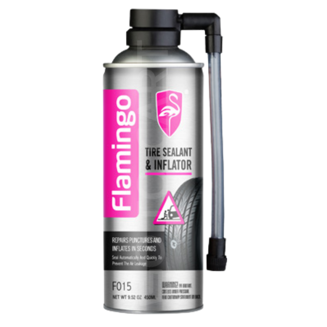 Flamingo Tire Sealant & Inflator - 450Ml