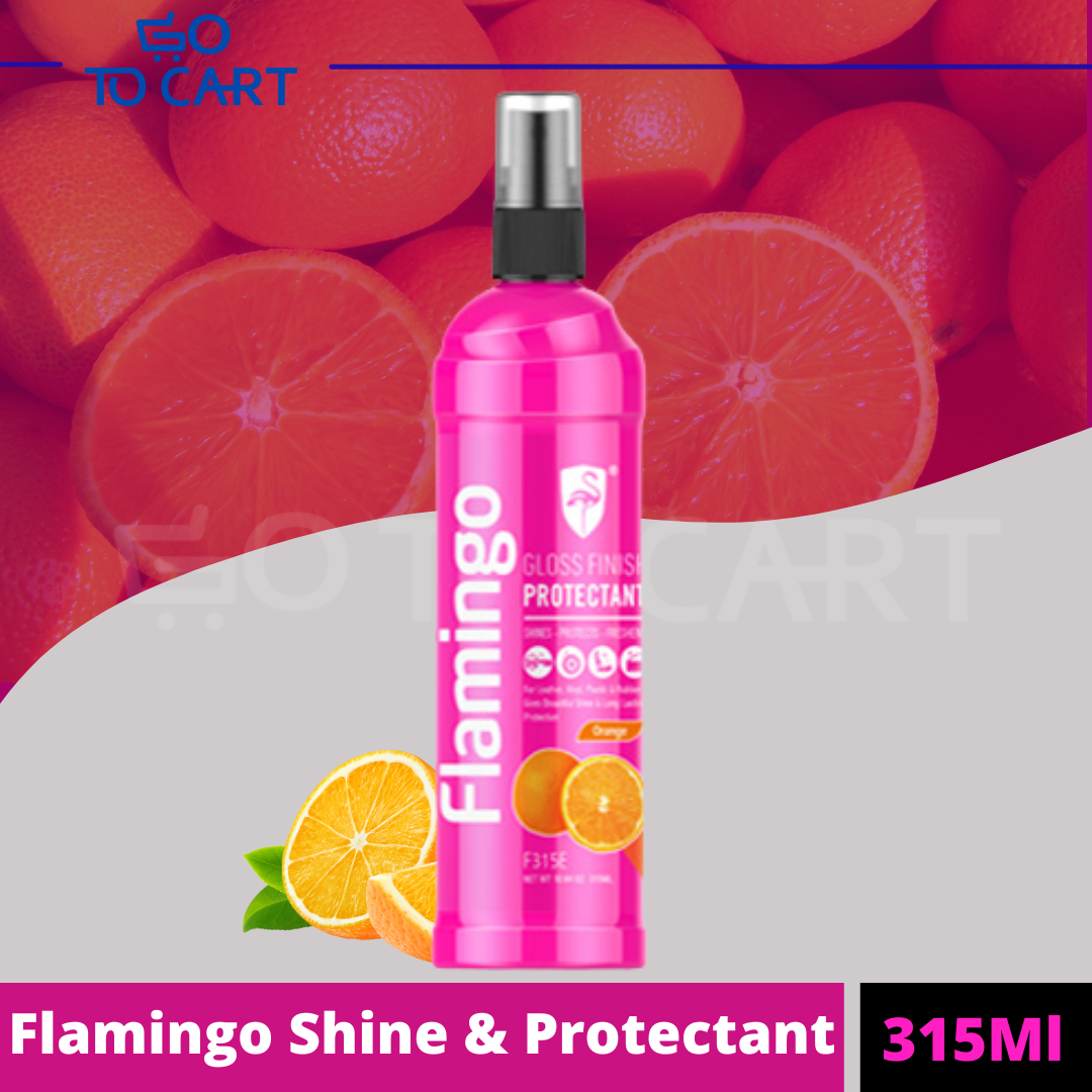 Flamingo Gloss Finish Protectant - 315Ml - Orange