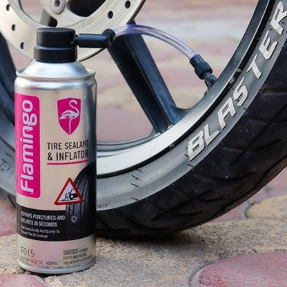 Flamingo Tire Sealant & Inflator - 450Ml