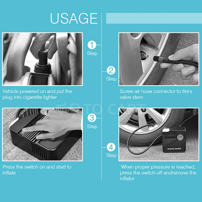 Steel Mate Tyre Inflator - P03
