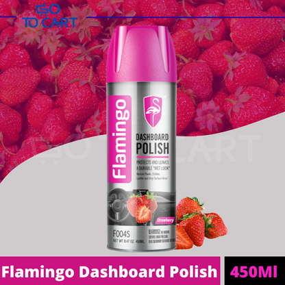 Flamingo Dashboard Polish - 450Ml - Strawberry