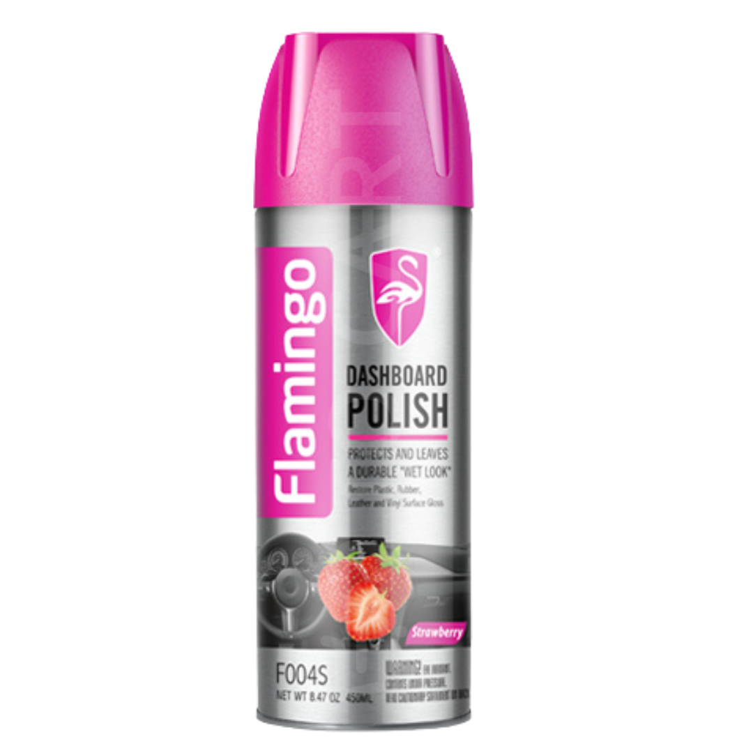 Flamingo Dashboard Polish - 450Ml - Strawberry