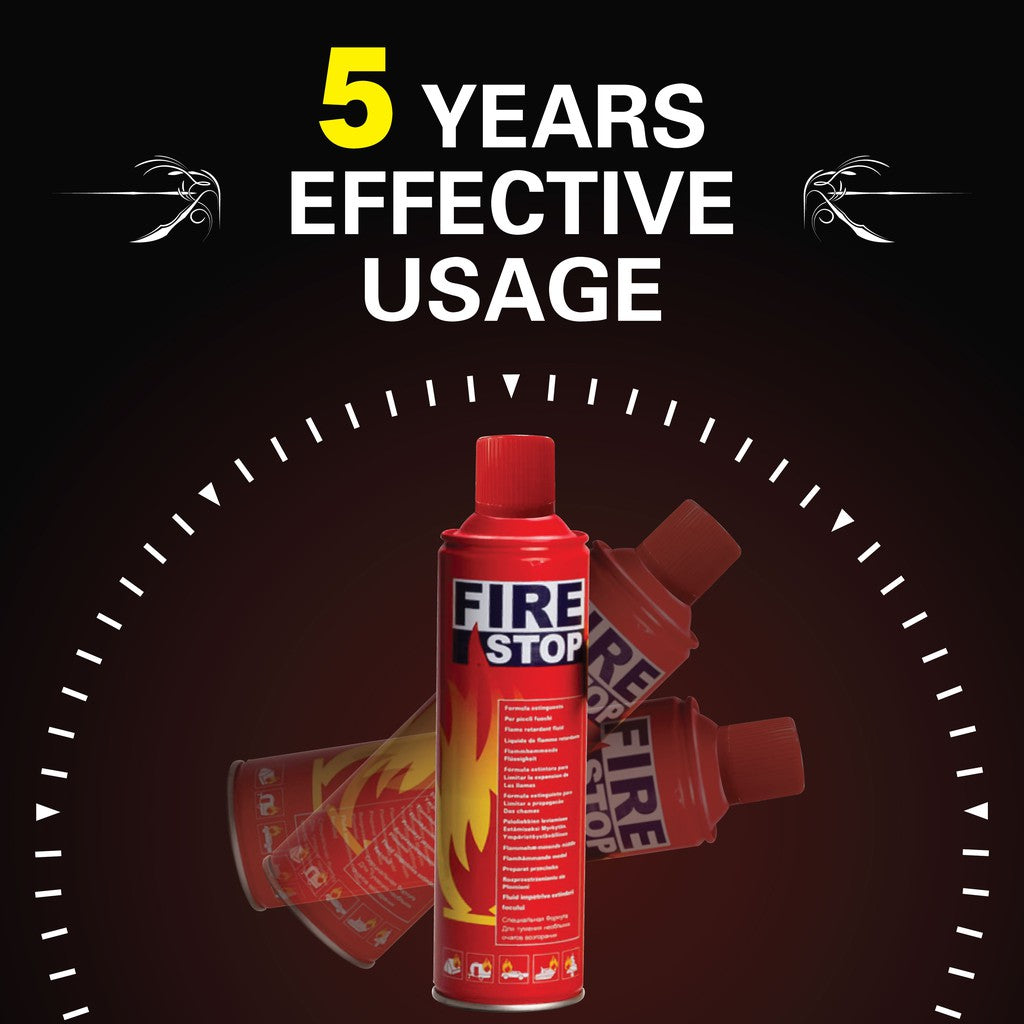 Fire Stop Spray - 500Ml - Multipurpose Fire Extinguisher