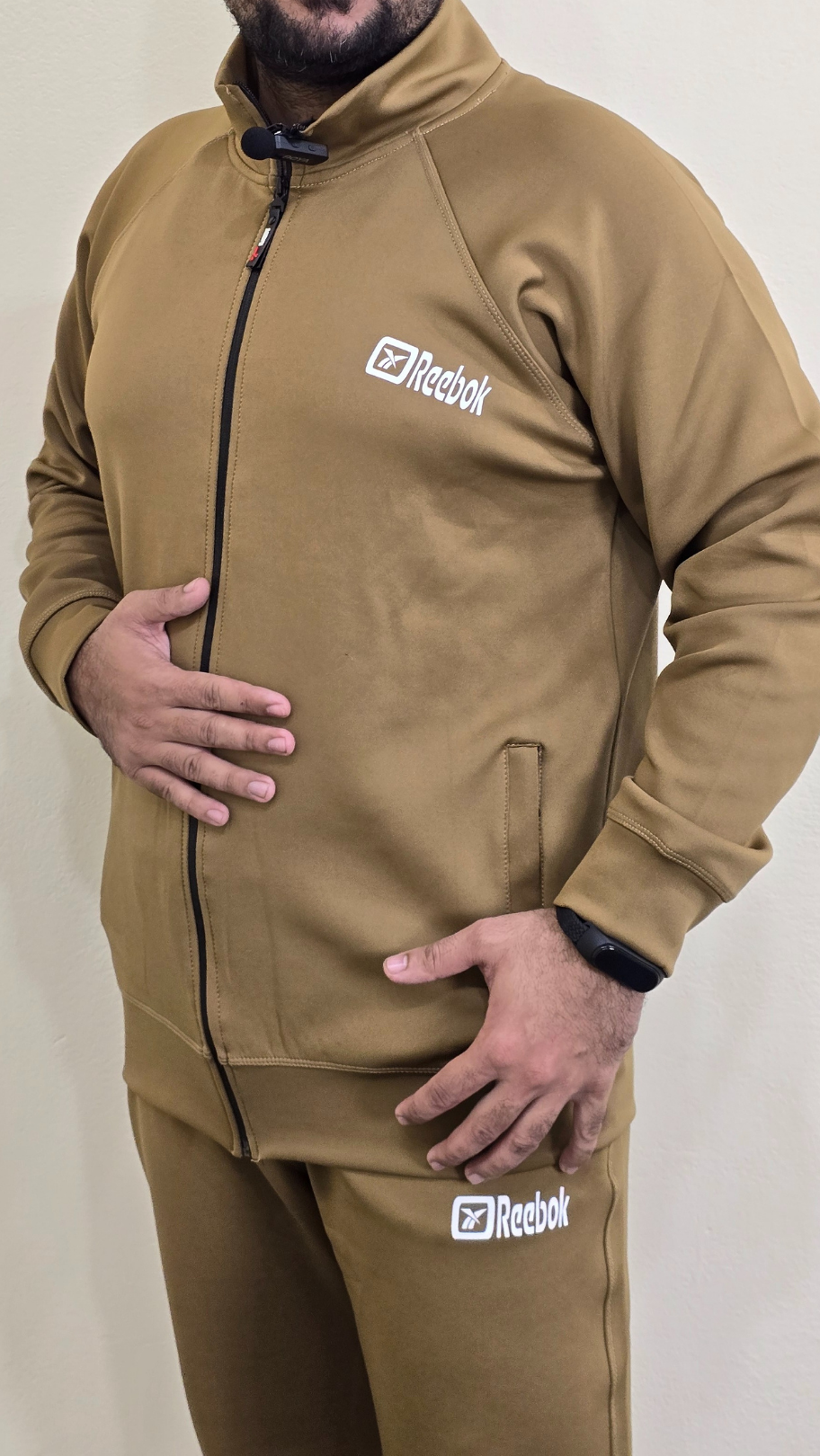 Premium Tracksuit Export Quality - Mustard brown