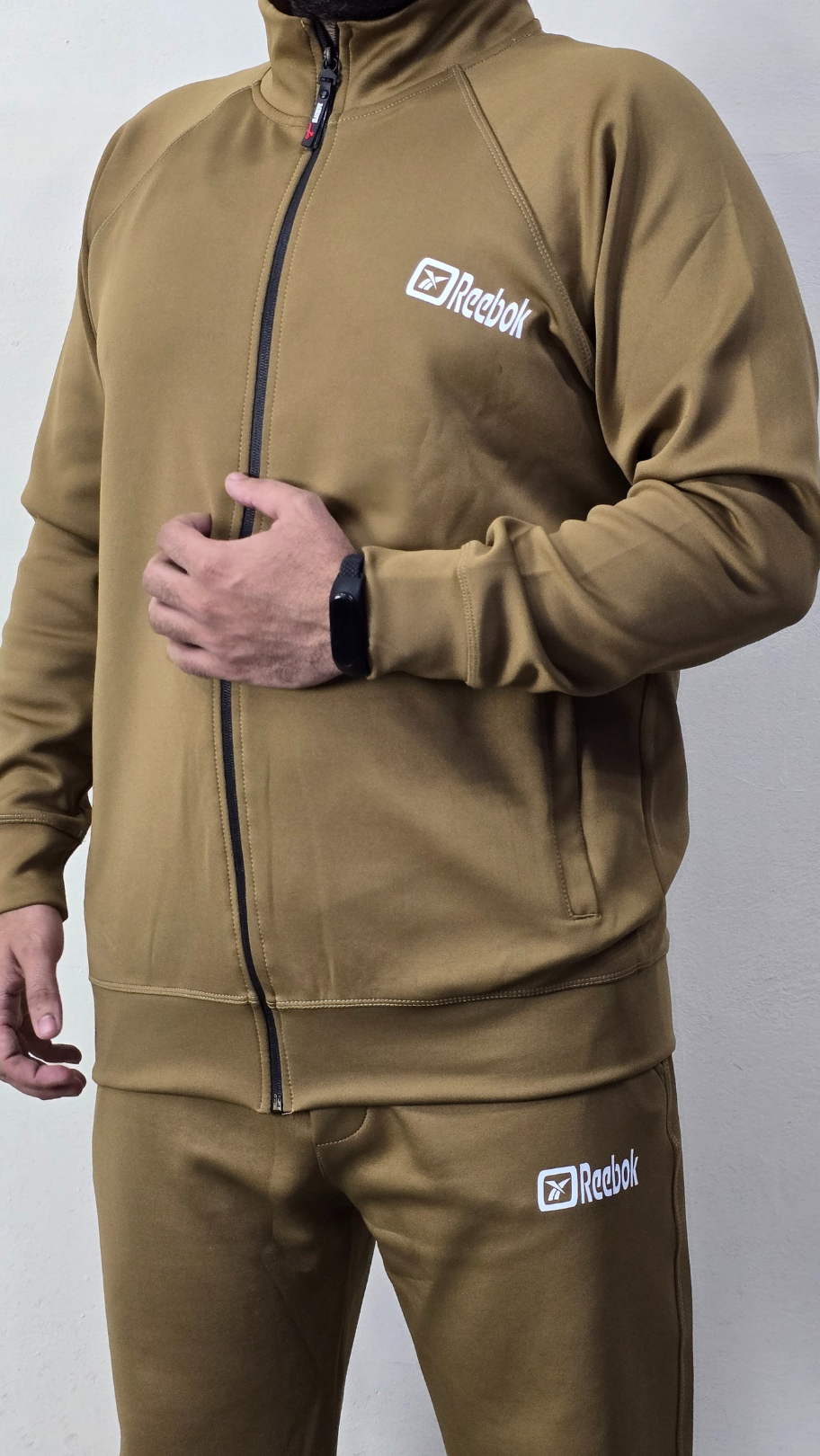 Premium Tracksuit Export Quality - Mustard brown