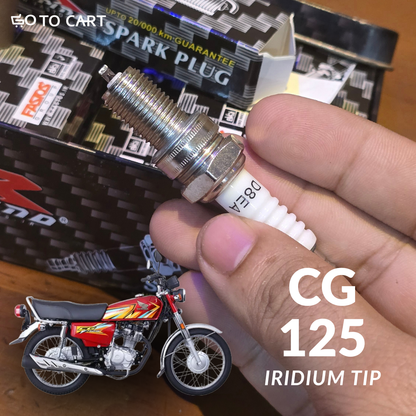 Iridium Tip Performance Spark Plug - CG 125