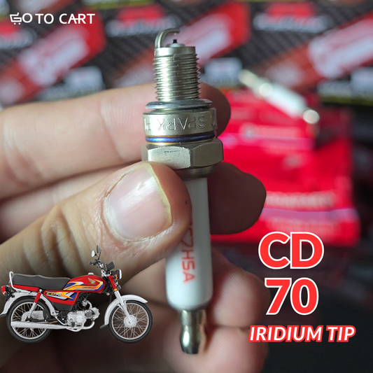 Iridium Tip Performance Spark Plug - CD 70
