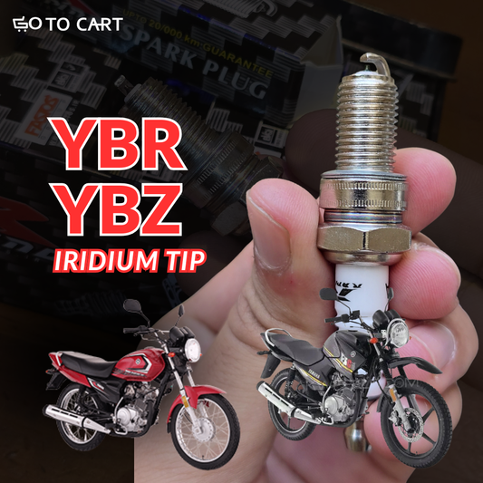Iridium Tip Performance Spark Plug - Yamaha YBZ/YBR