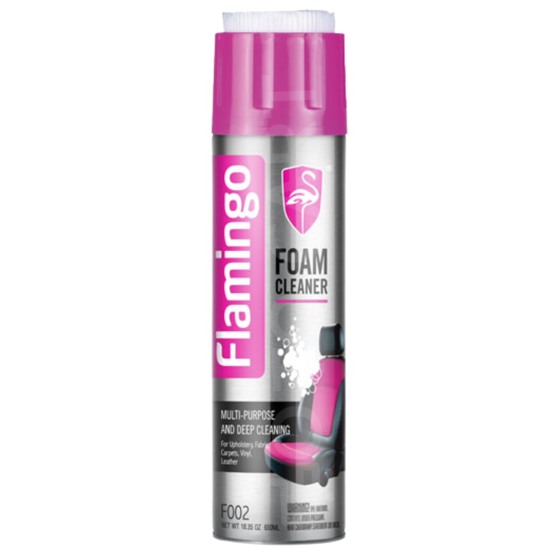 Flamingo Multi Purpose Foam Cleaner With Brush 650 ml