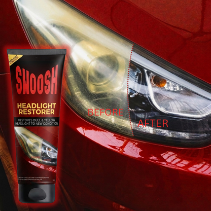 Swoosh Headlight Restorer - Free applicator pad included - 🇺🇸USA Engineered