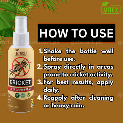 Crickets Repellant Spray - Protect your home from Cricket Attacks