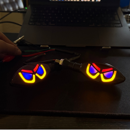 Owl EYE DRL Indicators for Bike | Set of 2