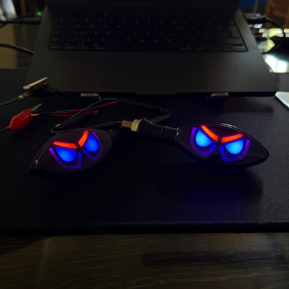 Owl EYE DRL Indicators for Bike | Set of 2