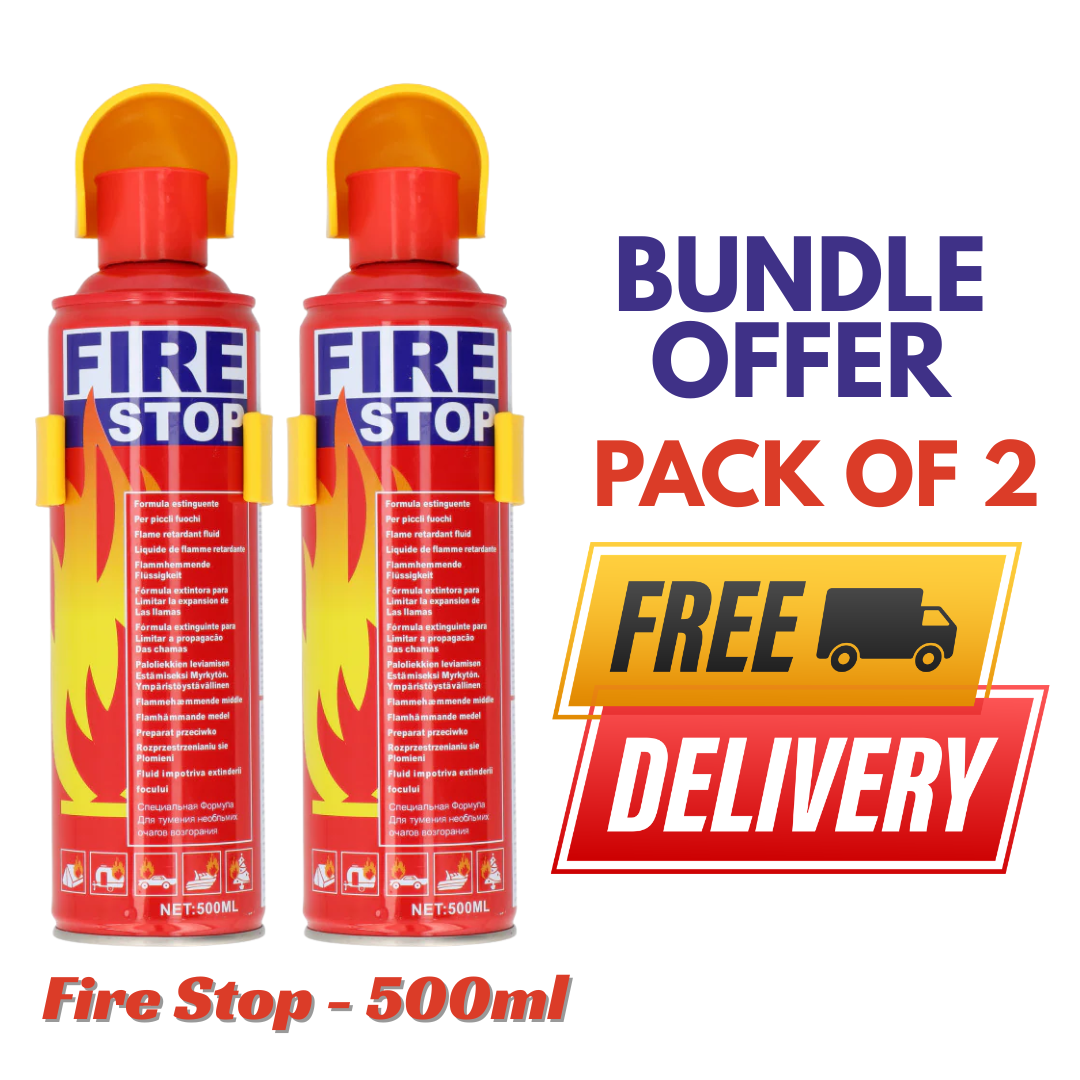 Fire Stop Spray - 500Ml - Multipurpose Fire Extinguisher