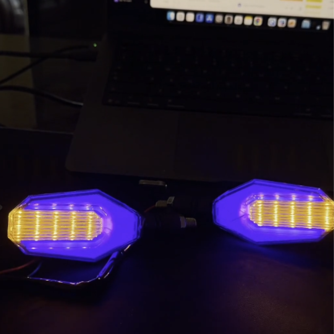 U Lava DRL Indicators for Bike | Set of 2