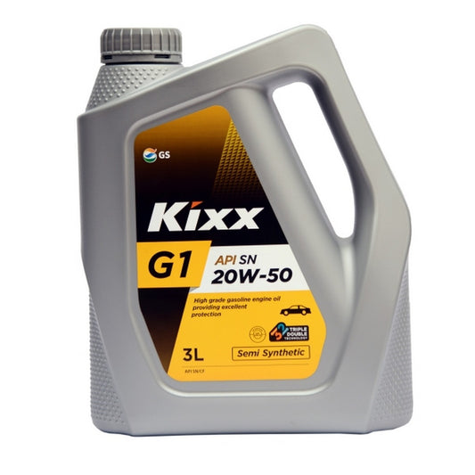 KIXX G1 SP 20W-50 ( Gasoline Engine Oil ) - 3 liter