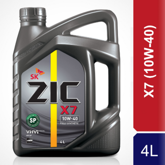 ZIC X7 10W-40 (GASOLINE ENGINE OIL) 4Liter