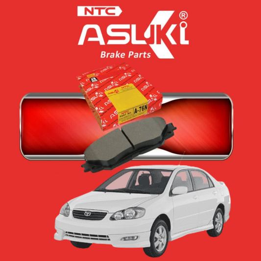 Asuki Front Brake Pads for Toyota Corolla 2000-2007 | A-76N
