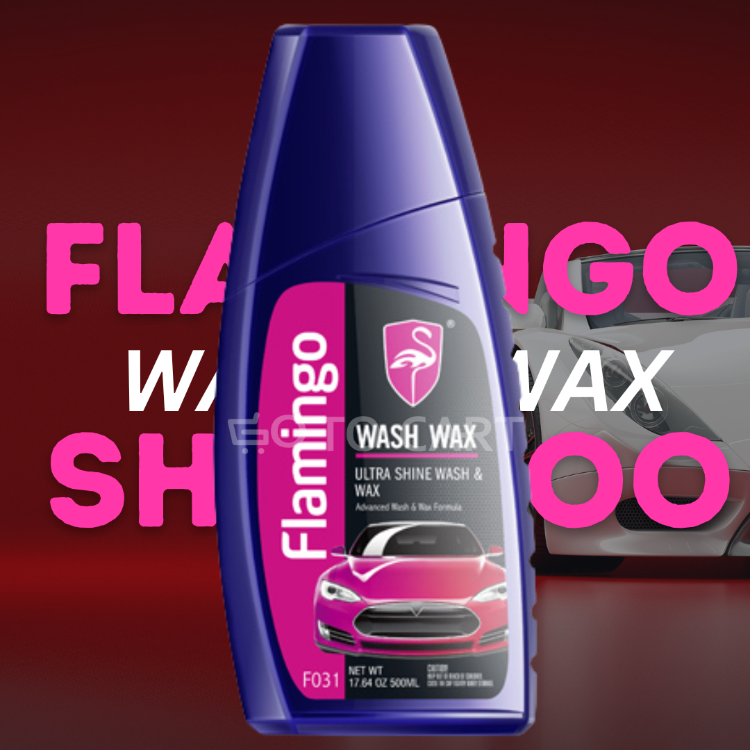Flamingo Ultra Shine Car Wash And Wax Shampoo 2 Litre