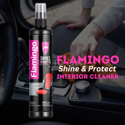 Flamingo Shine & Protect Spray 295ml | Car Interior Cleaner