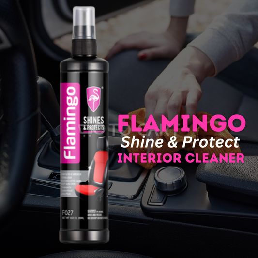 Car Interior Cleaner | Flamingo Shine & Protect Spray 295ml