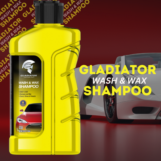 Gladiator Car Shampoo 450 ml | wash and wax shampoo - GT30