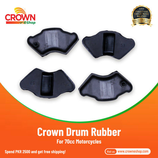 Crown Drum Rubber for 70cc Motorcycles