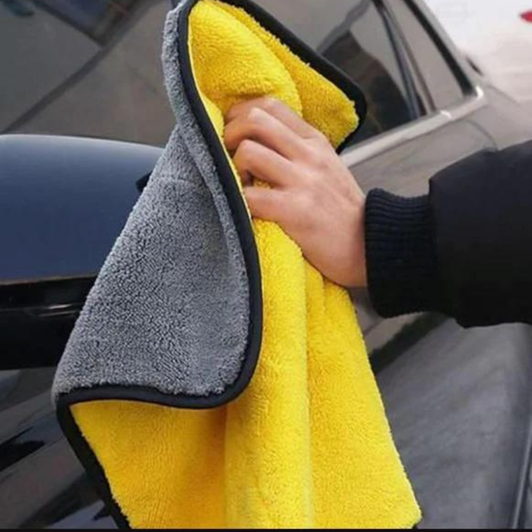 Microfiber Towel 2 Pieces / Double side Microfiber Cleaning cloth for Car