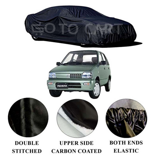 Suzuki Mehran top cover waterproof anti-scratch | Black