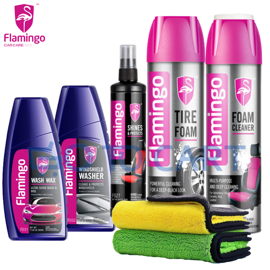 Flamingo Car Care Pack