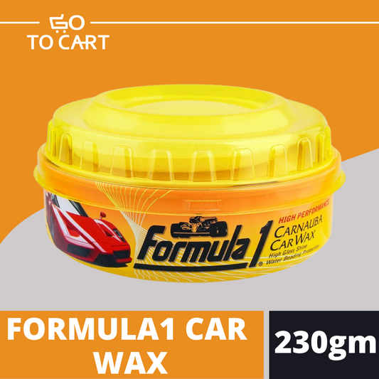 Formula 1 Carnauba Car Wax - 230gm - Car body polish