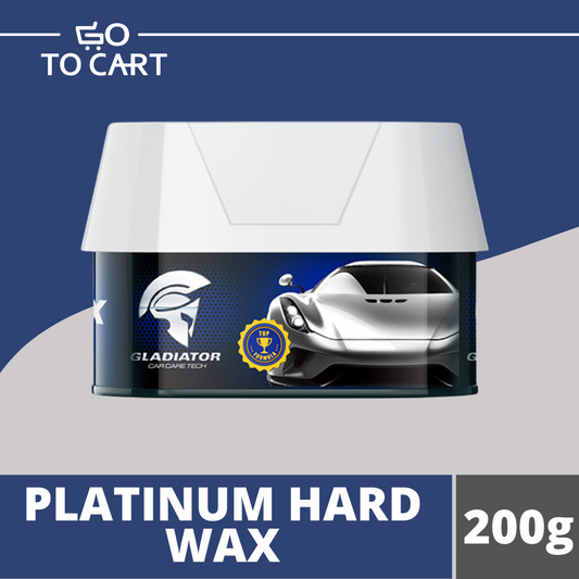 Gladiator Platinum Hard Wax GT60 - 200gm - Car Body Wax/Polish