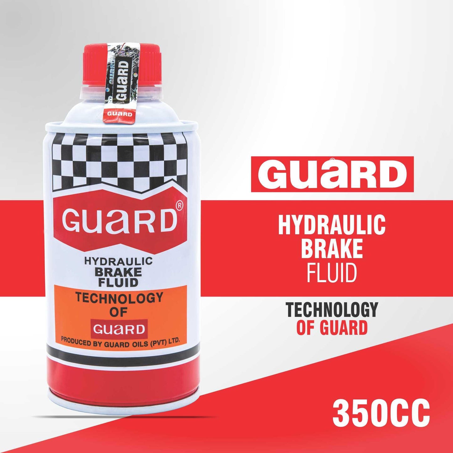 Guard Hydraulic Brake Oil (Dot 3) 350CC - Car Brake Oil