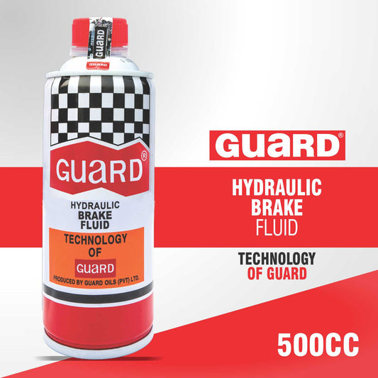Guard Hydraulic Brake Oil (Dot 3) 500CC - Car Brake Oil